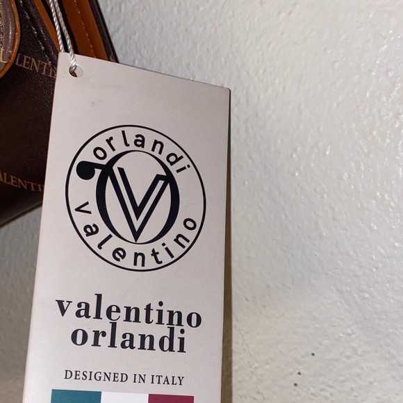 Valentino Orlandi Dark Brown Crossbody Bag NWT - Picture 4 of 11